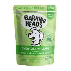 Barking Heads Chop Lickin Lamb Pouch 10 x 300g | Luxury Home Accessories | Heulog Glow