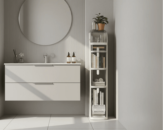 Bathroom Narrow Gap Storage Shelf Floor Cabinet | Luxury Home Accessories | Heulog Glow