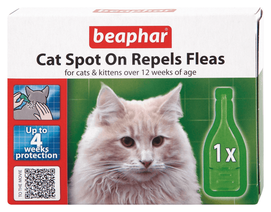 Beaphar Cat Spot On Repel Flea 4 Wk 1x 6 | Luxury Home Accessories | Heulog Glow