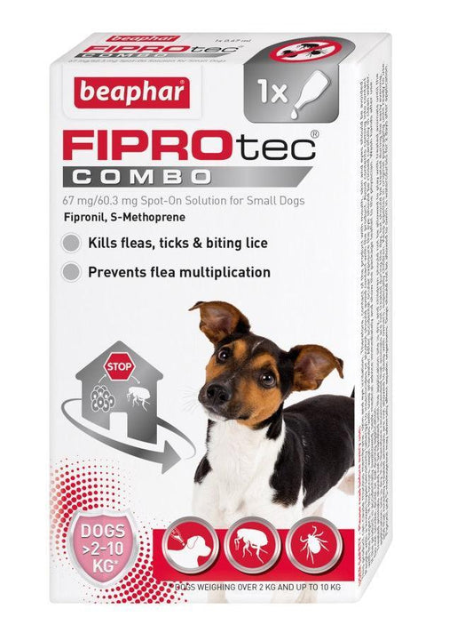 Beaphar FIPROtec COMBO Sml Dog 1 pip x6 | Luxury Home Accessories | Heulog Glow