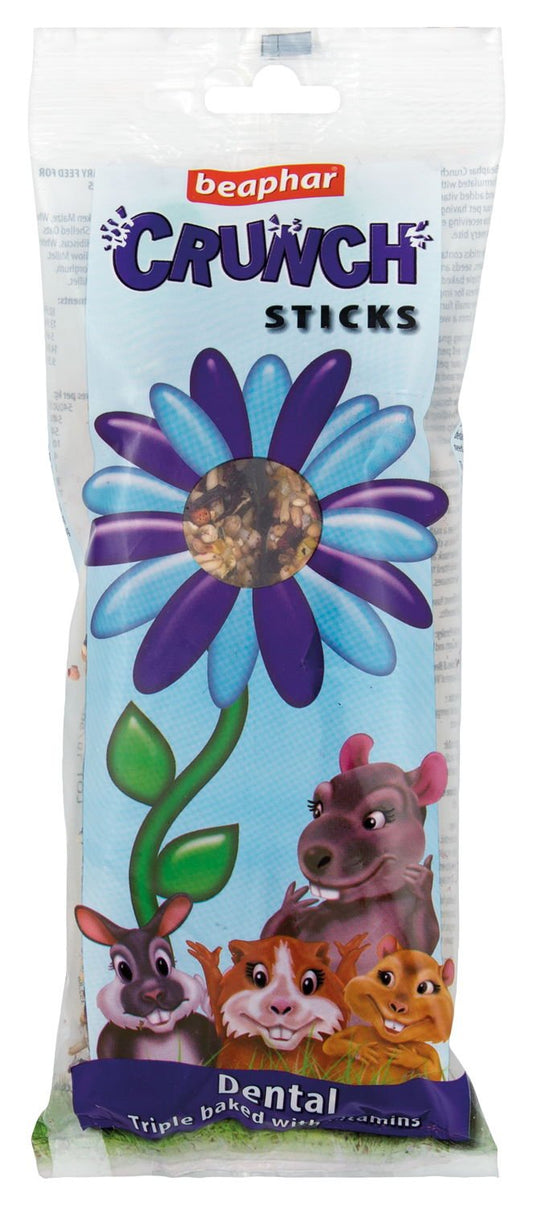 Beaphar Small Animal Crunch Sticks Dental 2pk | Luxury Home Accessories | Heulog Glow