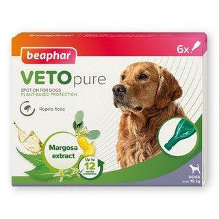 Beaphar VETOpure Medium Large Dog Spot On 6 Pipette | Luxury Home Accessories | Heulog Glow