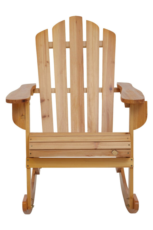 Beauport Natural Finish Rocking Chair | Luxury Home Accessories | Heulog Glow