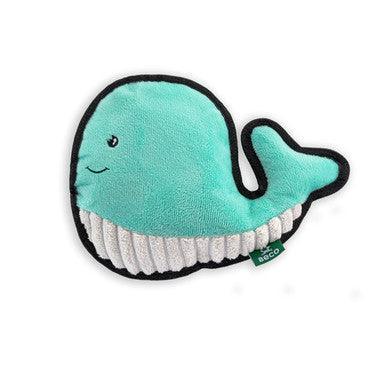 Beco Recycled Rough and Tough Whale Medium | Luxury Home Accessories | Heulog Glow