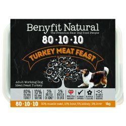 Benyfit Natural 80.10.10 Turkey Meat Feast | Luxury Home Accessories | Heulog Glow