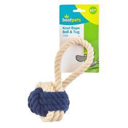 Bestpets Knot Rope Ball & Tug | Luxury Home Accessories | Heulog Glow