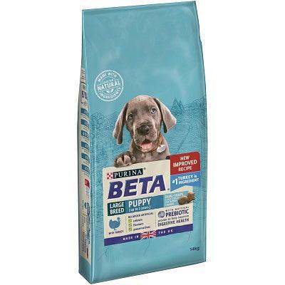 Beta Puppy Large Breed with Turkey 14kg | Luxury Home Accessories | Heulog Glow