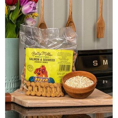 Betty Millers Salmon & Seaweed Bones 400g | Luxury Home Accessories | Heulog Glow