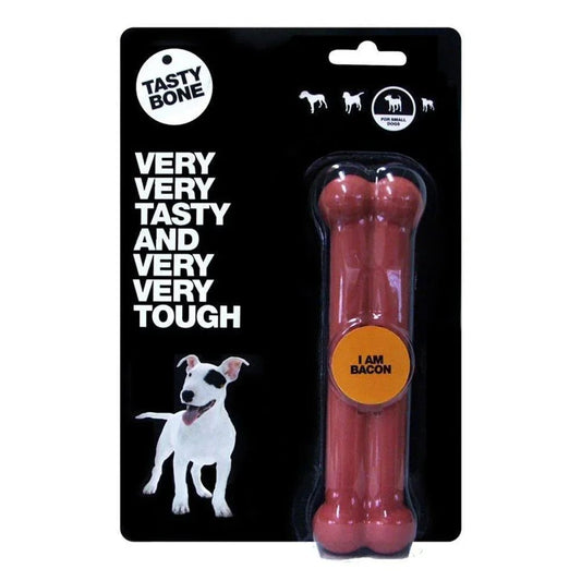 BFP Tasty Bone Bacon Dog Chew - Small | Luxury Home Accessories | Heulog Glow