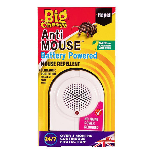 Big Cheese Anti Mouse Mini-Sonic Battery | Luxury Home Accessories | Heulog Glow
