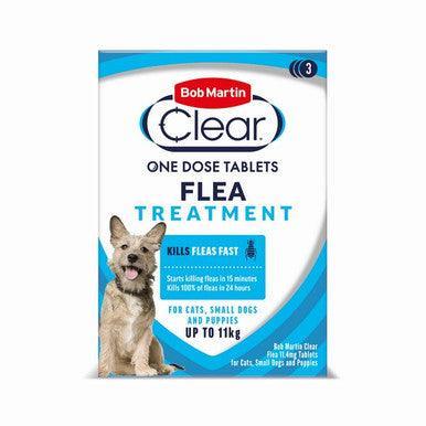 BM Clear Flea Tablets for Small Dogs Puppies & Cats (3Tabs) | Luxury Home Accessories | Heulog Glow