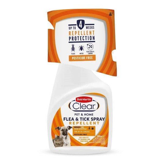 Bob Martin Clear Pet & Home Flea & Tick Spray Repellent 300ml | Luxury Home Accessories | Heulog Glow
