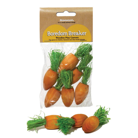 Boredom Break Woodies Play Carrot 6pc x6 | Luxury Home Accessories | Heulog Glow