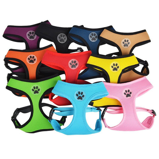 Breathable Mesh Traction Rope For Pet Chest Harness | Luxury Home Accessories | Heulog Glow
