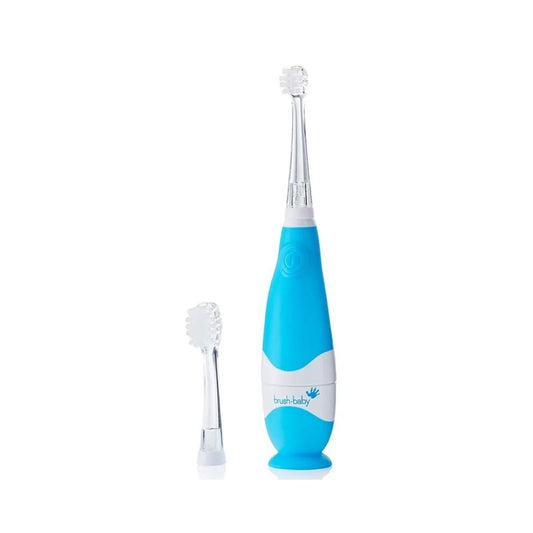 brush-baby BabySonic Electric Toothbrush 0-3 years - Blue | Luxury Home Accessories | Heulog Glow