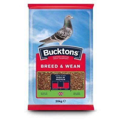 Bucktons Breed & Wean Pigeon Feed 20kg | Luxury Home Accessories | Heulog Glow