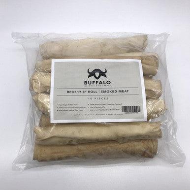Buffalo 8Inch Roll Smoked Meat | Luxury Home Accessories | Heulog Glow