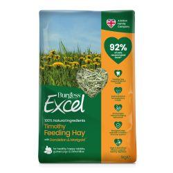 Burgess Excel Dandelion & Marigold Hay 1kg | Luxury Home Accessories | Heulog Glow