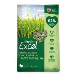Burgess Excel Feeding Hay 100% Timothy Hay, 4KG | Luxury Home Accessories | Heulog Glow