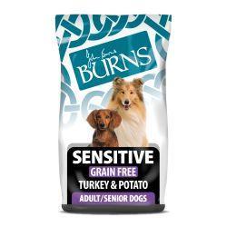 Burns Adult/Senior Dogs Sensitive Grain Free Turkey & Potato | Luxury Home Accessories | Heulog Glow