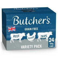 Butchers Variety Pack Cans 24pack, 400g | Luxury Home Accessories | Heulog Glow