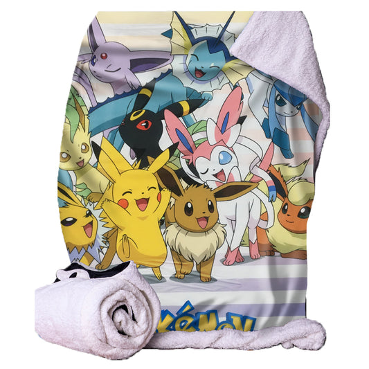 Pok��mon Eevee Evolutions Throw 100*150cm