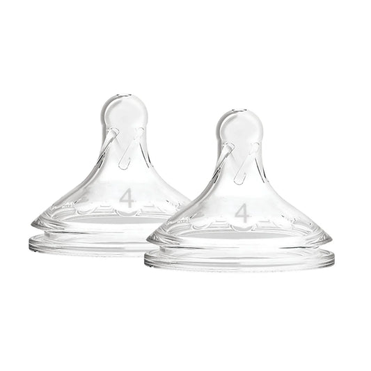 Dr. Brown's Options+ Baby Bottle Teats Level 4 Wide Neck 9+ months Pack of 2