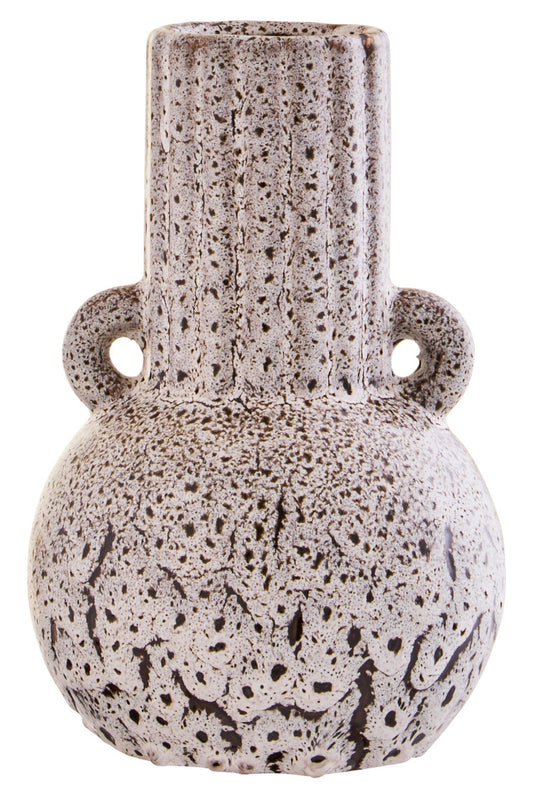 Calcita Small Speckled Brown Vase | Luxury Home Accessories | Heulog Glow