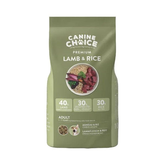 Canine Choice Premium Adult Dry Dog Food 10kg - Lamb | Luxury Home Accessories | Heulog Glow
