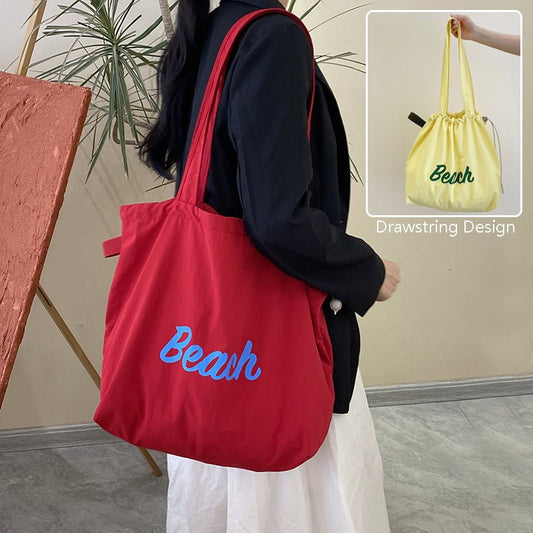 Canvas Bag Large Capacity Women's Shoulder Bag | Luxury Home Accessories | Heulog Glow