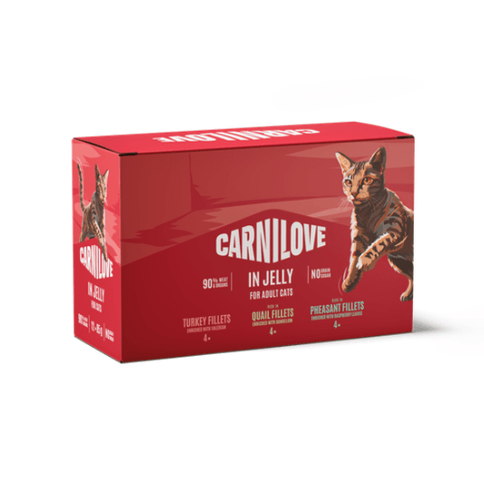 Carnilove Jelly Multipack Cat (12x85g) | Luxury Home Accessories | Heulog Glow