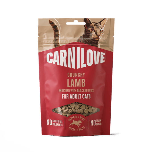 Carnilove Lamb with Blackberries Crunchy Cat Treats (10x50g) | Luxury Home Accessories | Heulog Glow