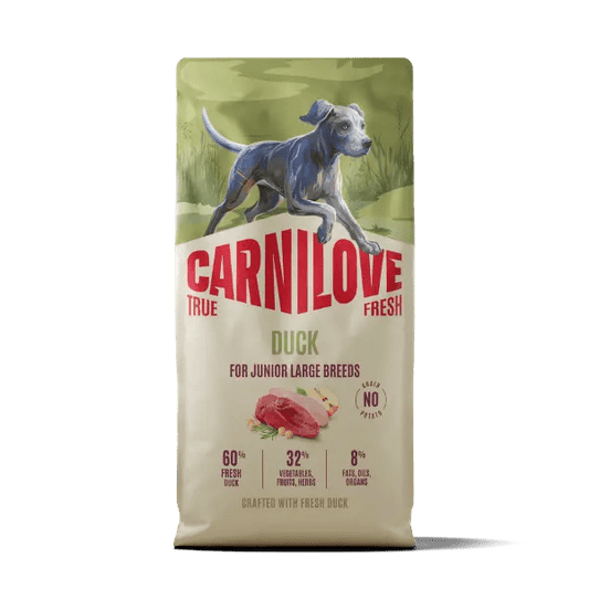 Carnilove True Fresh Duck Junior Large Breed 4kg | Luxury Home Accessories | Heulog Glow