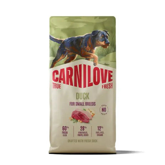 Carnilove True Fresh Duck Small Breed 12kg | Luxury Home Accessories | Heulog Glow