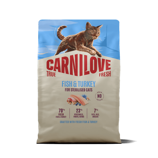 Carnilove True Fresh Fish & Turkey Cat 2kg | Luxury Home Accessories | Heulog Glow