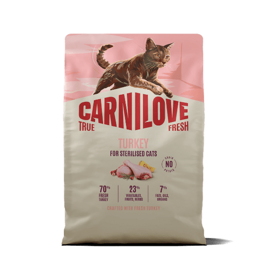 Carnilove True Fresh Turkey Cat 400g | Luxury Home Accessories | Heulog Glow