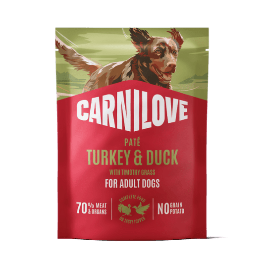 Carnilove Turkey & Duck with Timothy Grass Dog 300g | Luxury Home Accessories | Heulog Glow