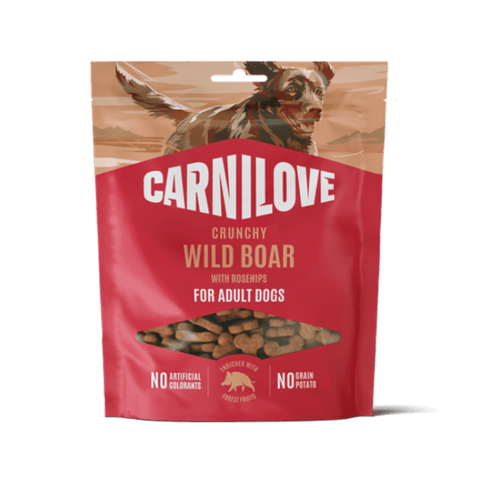 Carnilove Wild Boar with Rosehips Crunchy Dog Treats 200g | Luxury Home Accessories | Heulog Glow