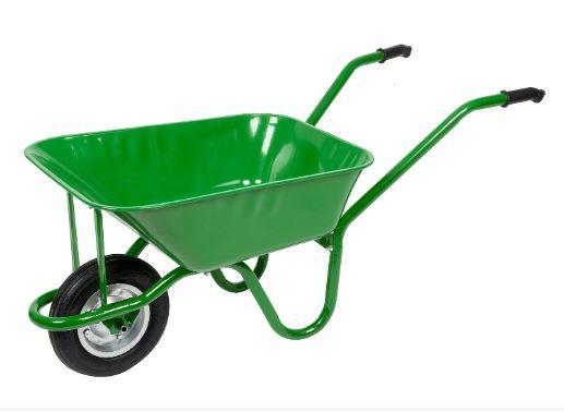 Carrimore General Purpose Wheelbarrow - Green 80L | Luxury Home Accessories | Heulog Glow