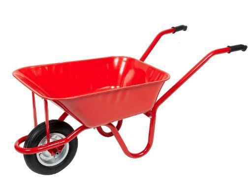 Carrimore General Purpose Wheelbarrow - Red 80L | Luxury Home Accessories | Heulog Glow