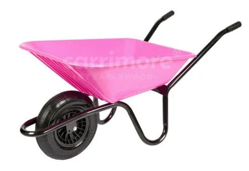 Carrimore Super Wheelbarrow - Pink 90L | Luxury Home Accessories | Heulog Glow