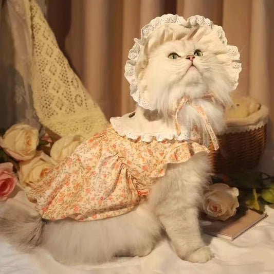 Cat Clothes Anti-lint Autumn Dress Warm And Cute Skirt | Luxury Home Accessories | Heulog Glow
