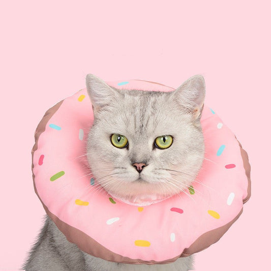 Cat Headgear Anti-lick And Bite Waterproof Soft Cloth Elizabethan Ring Sterilization Pet Collar | Luxury Home Accessories | Heulog Glow