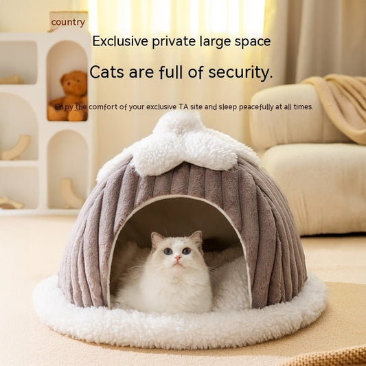 Cat Nest Pet Supplies Autumn And Winter Warm | Luxury Home Accessories | Heulog Glow