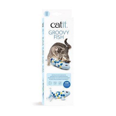 Catit Groovy Fish Blue | Luxury Home Accessories | Heulog Glow