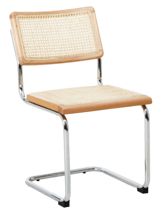 Cebu Elm Wood and Rattan Dining Chair | Luxury Home Accessories | Heulog Glow