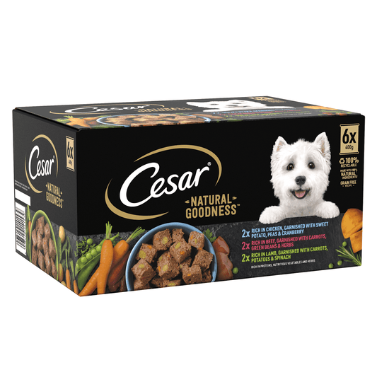 Cesar Tin Nat Goodness Mix Loaf 6x400g | Luxury Home Accessories | Heulog Glow