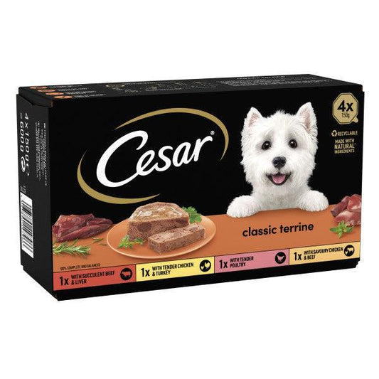 Cesar Tray Classic Terrine Selec4x4x150g | Luxury Home Accessories | Heulog Glow