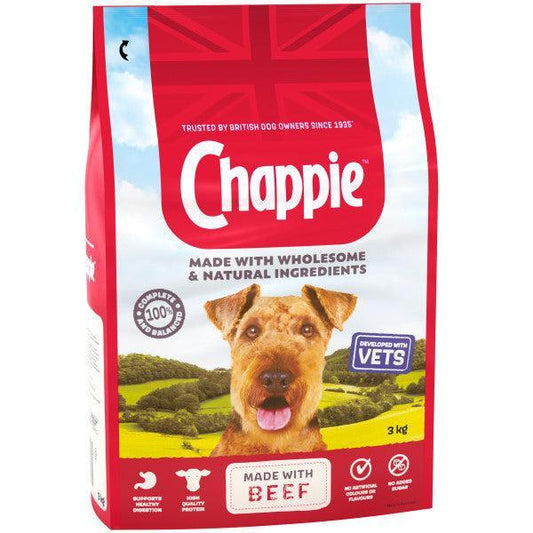 Chappie Dry with Beef & Cereal | Luxury Home Accessories | Heulog Glow