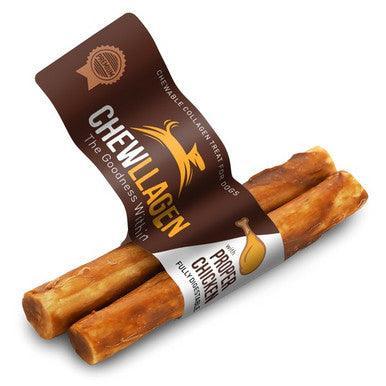 Chewllagen Collagen Chicken Flavour Roll Medium 5" Dog Chew 2 pack 50g | Luxury Home Accessories | Heulog Glow